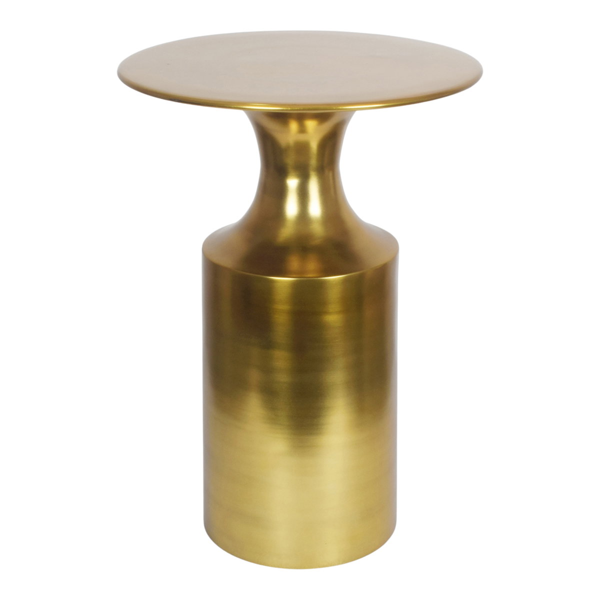 Rassa Accent Table Gold, Side & End Table by Moe's Home, 14.5" width x 21" height x 14.5" depth View 1