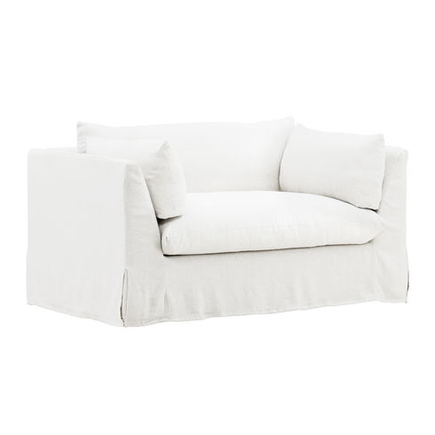 Otis Chair and a Half Slipcover White
