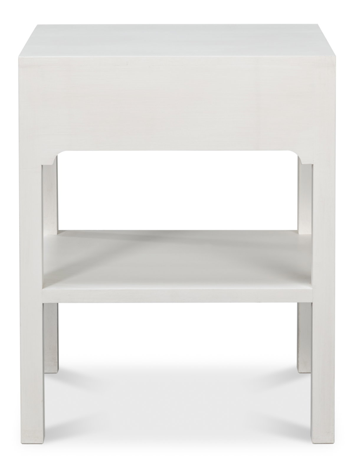 Windy Single Drawer Side Table, by Sarreid, 1'6" length x 1'10" width x 2'3" height View 3