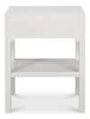 Windy Single Drawer Side Table, by Sarreid, 1'6" length x 1'10" width x 2'3" height thumbnail 3