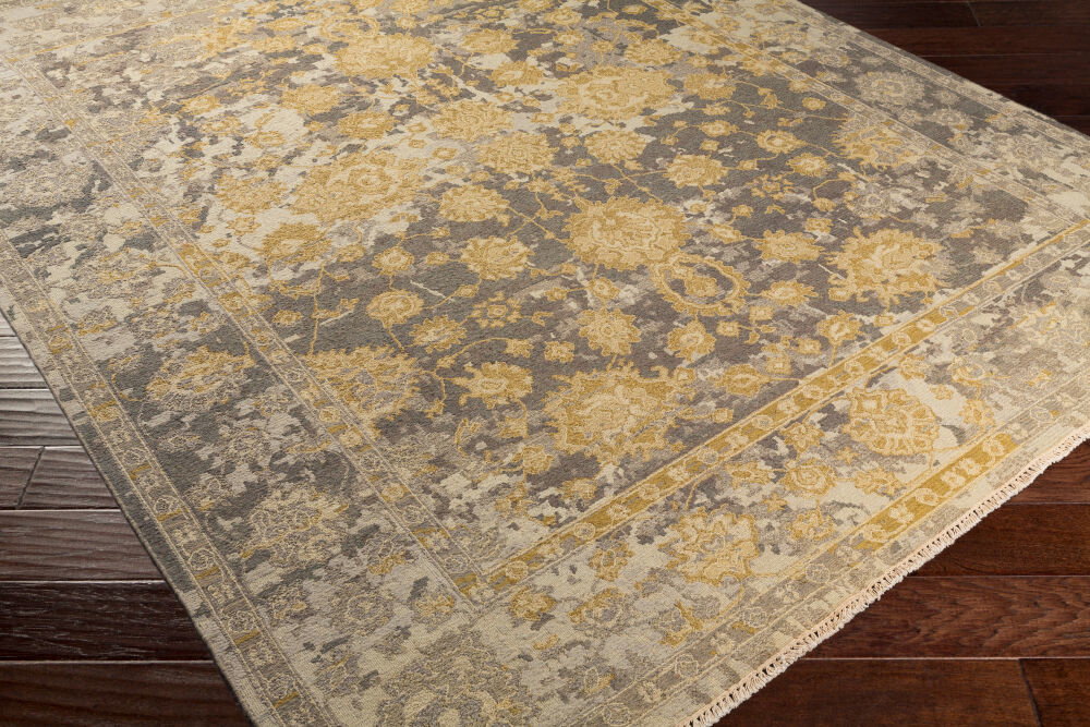 Artifact Handmade Rug, by Surya, 1'6" length x 1'6" width
