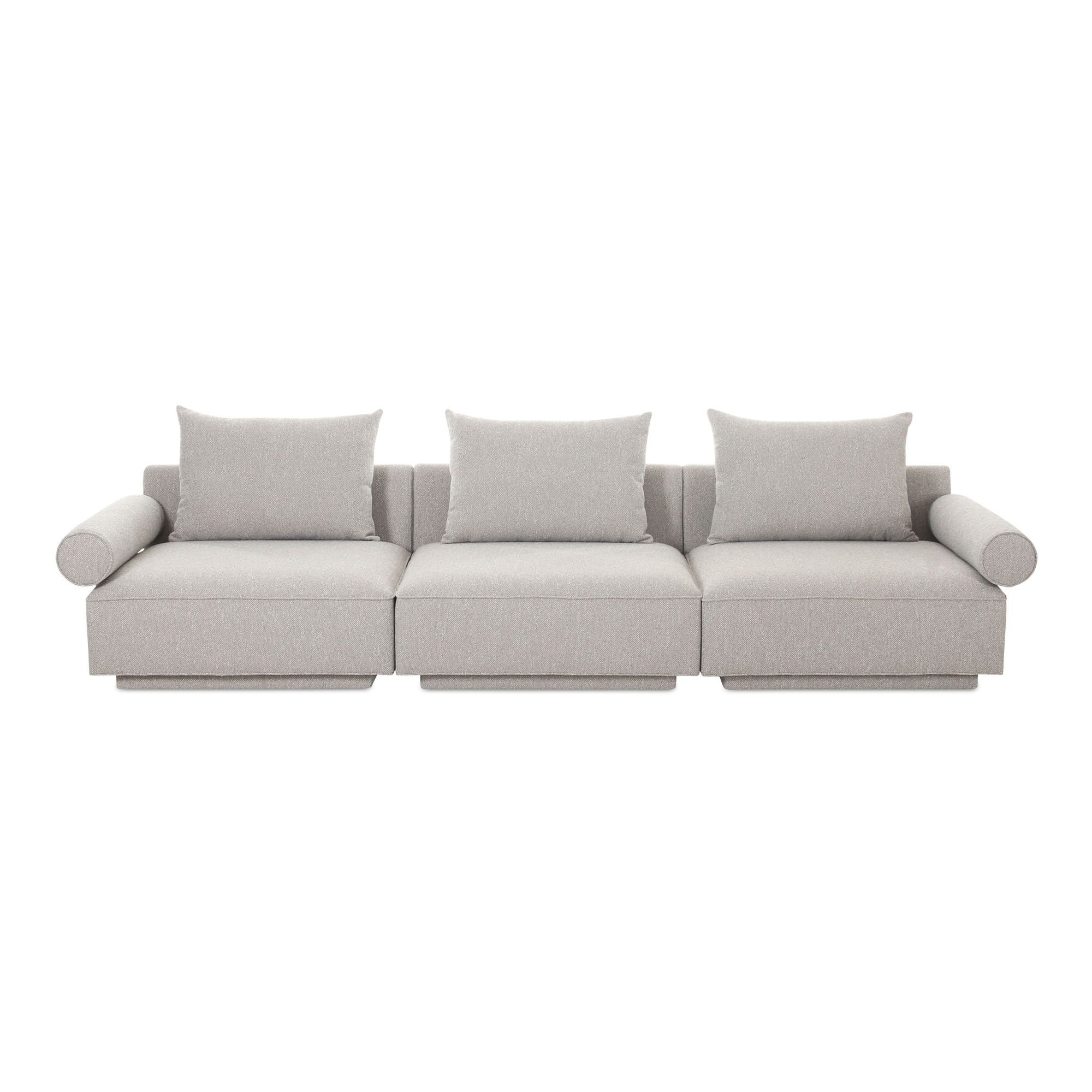 Rosello Modular Sofa Light Grey large image 