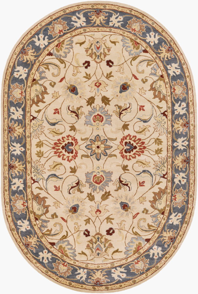 Caesar Handmade Rug, by Surya, 9' length x 6' width