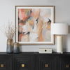 Uphill Framed Abstract Print thumbnail 1