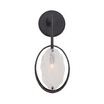 Online Designer Business/Office Maxin Dark Bronze 1 Light Sconce