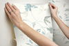 Linden Flower Spa Blue Peel & Stick Wallpaper thumbnail 7