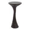 Milan Outdoor Dark Bronze Drink Table, Furniture by Uttermost, 11.75" width x 22" height x 10.75" depth thumbnail 4