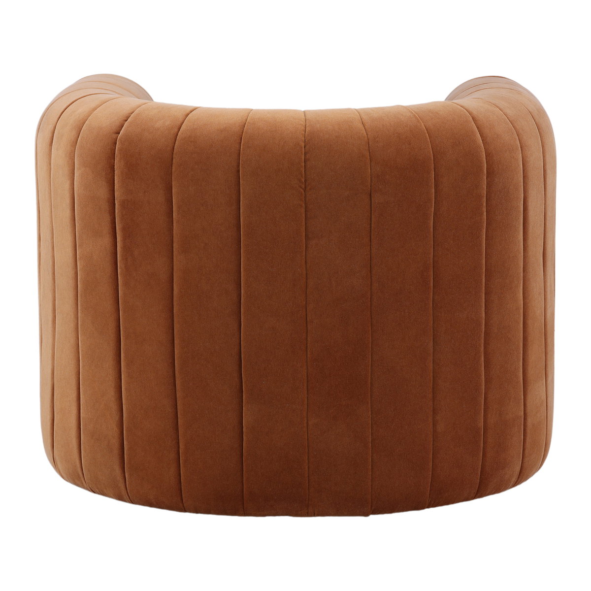 Bobbie Occasional Chair Ginger, Accent Chair by Dovetail, 38" width x 28.25" height x 33" depth View 4