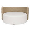Sunset Outdoor Round Swivel Day Bed, Outdoor Furniture by Uttermost, 4'6.75" width x 2'7.2" height x 4'3.75" depth thumbnail 8
