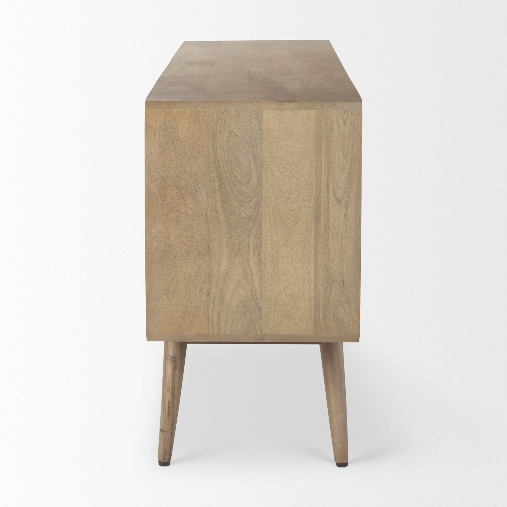 Sable 73.L x 17W x 30.5H Light Brown Solid  Wood 4 Door Sideboard large image 