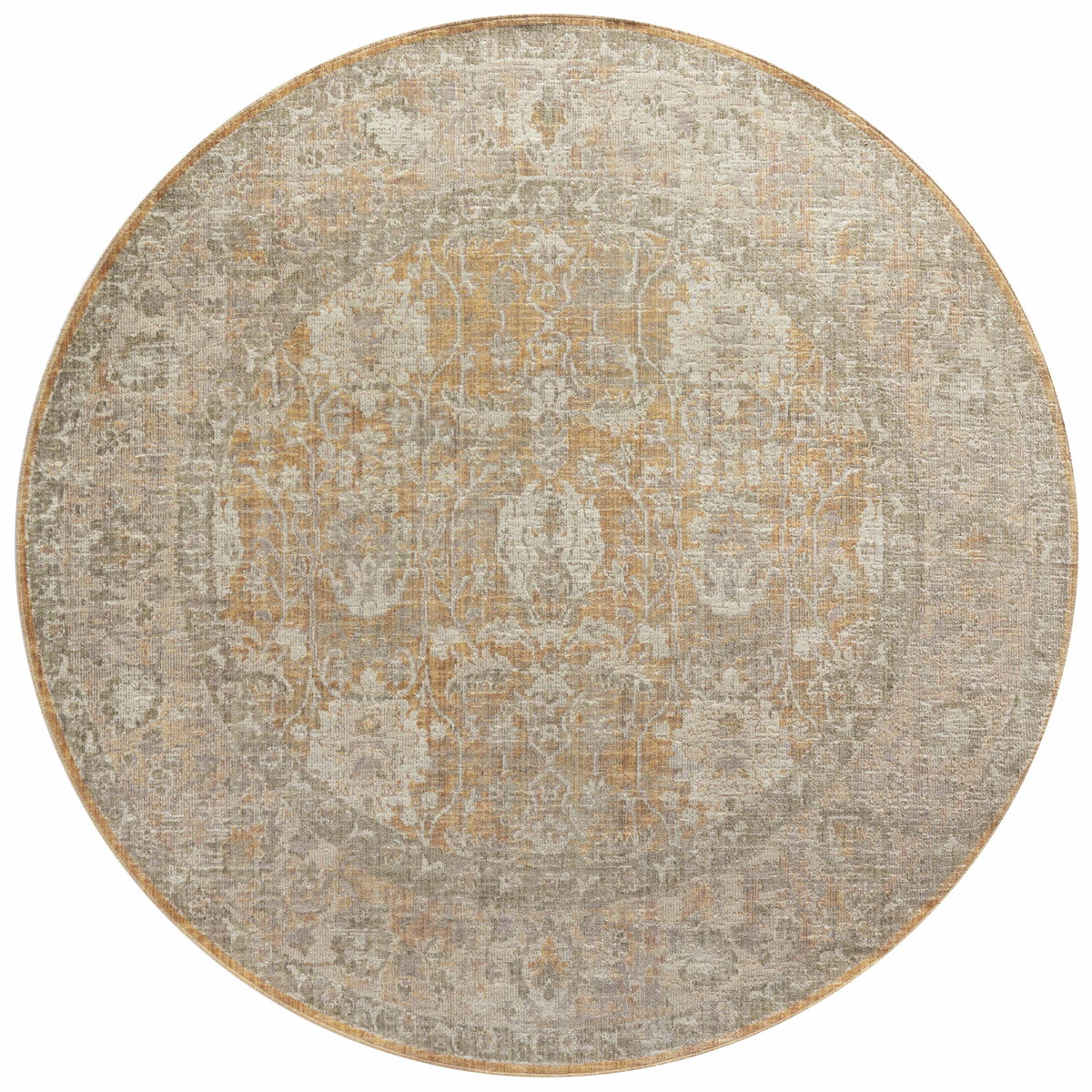 Chris Loves Julia x Loloi Rosemarie Rug, 1'6" length x 1'6" width View 7