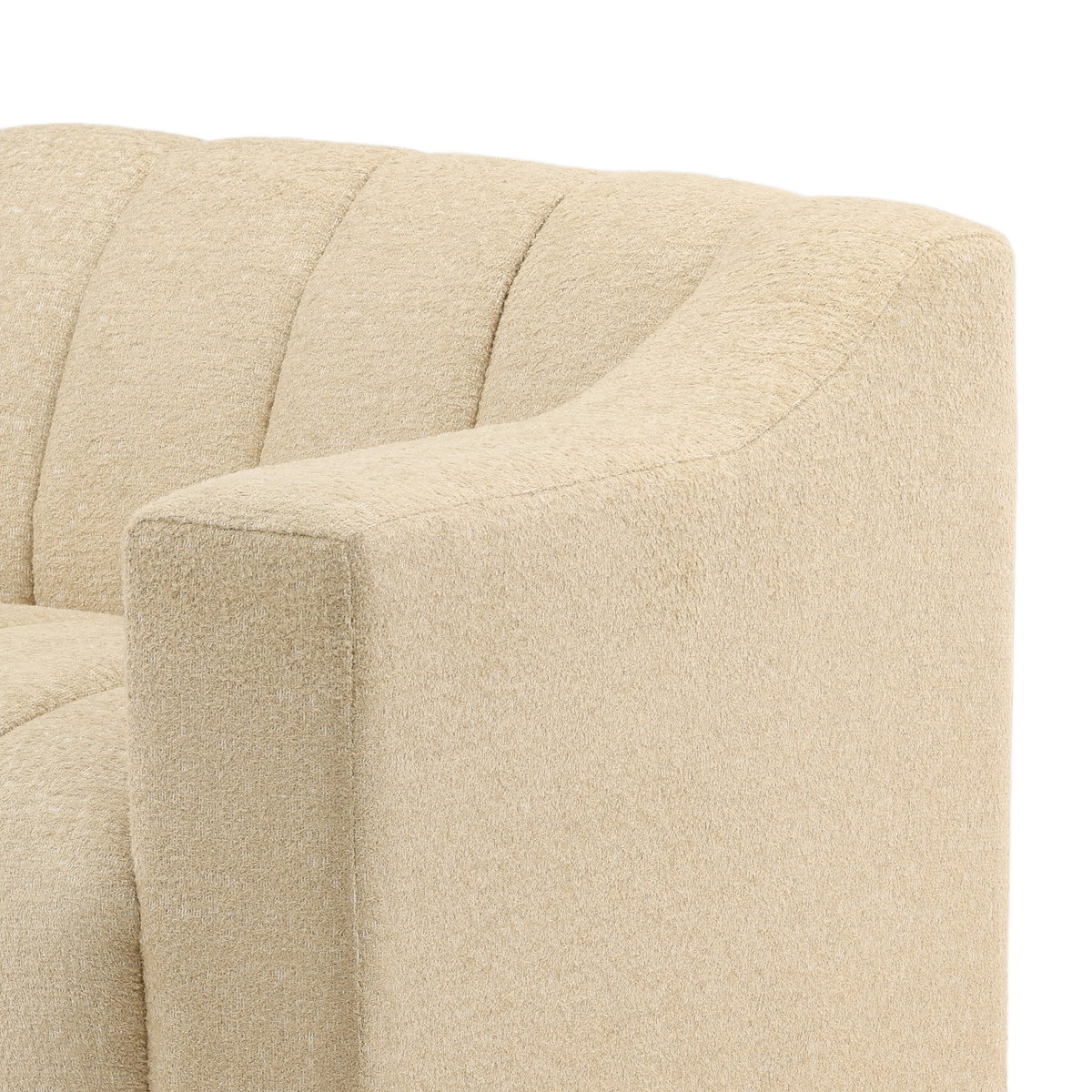 Mitzy Sofa Sand, Sofas & Sectional by Dovetail, 92.5" width x 29" height x 42.5" depth View 7