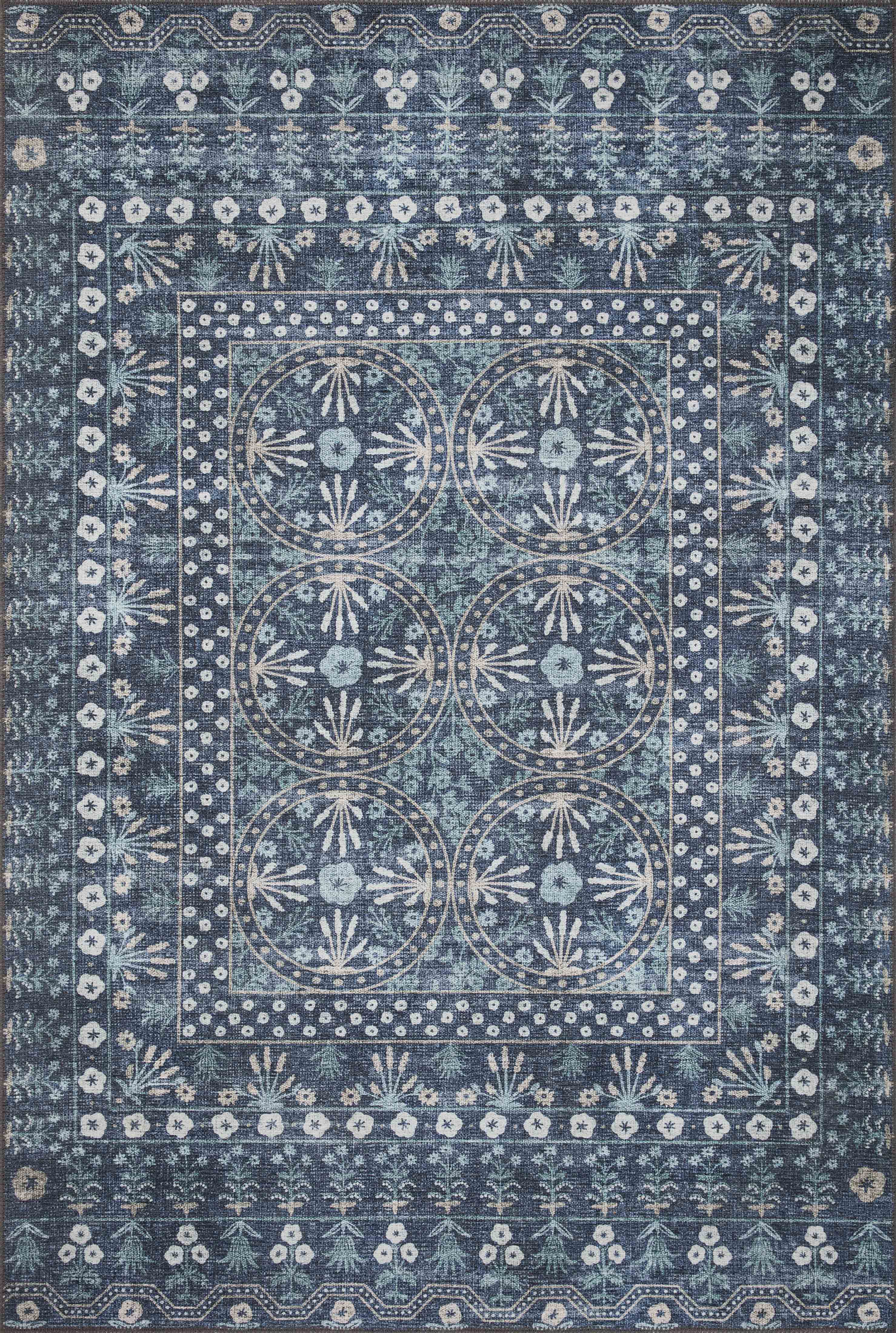 Rifle Paper Co. x Loloi Maison Rug, 2' length x 5' width View 1