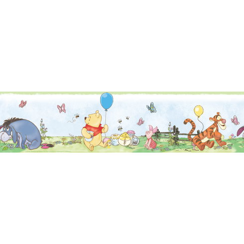 Disney Winnie The Pooh Toddler Peel & Stick Border