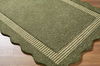 Scalloped Handmade Rug thumbnail 0