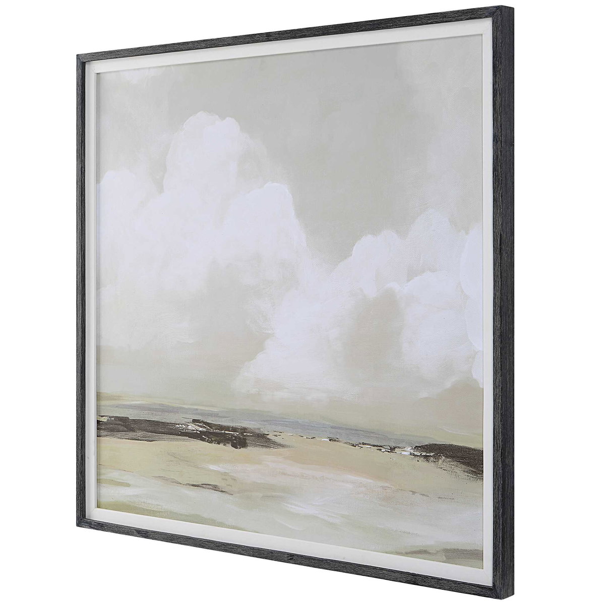 Soft Clouds Framed Print, Art by Uttermost, 42" width x 42" height x 2" depth View 5