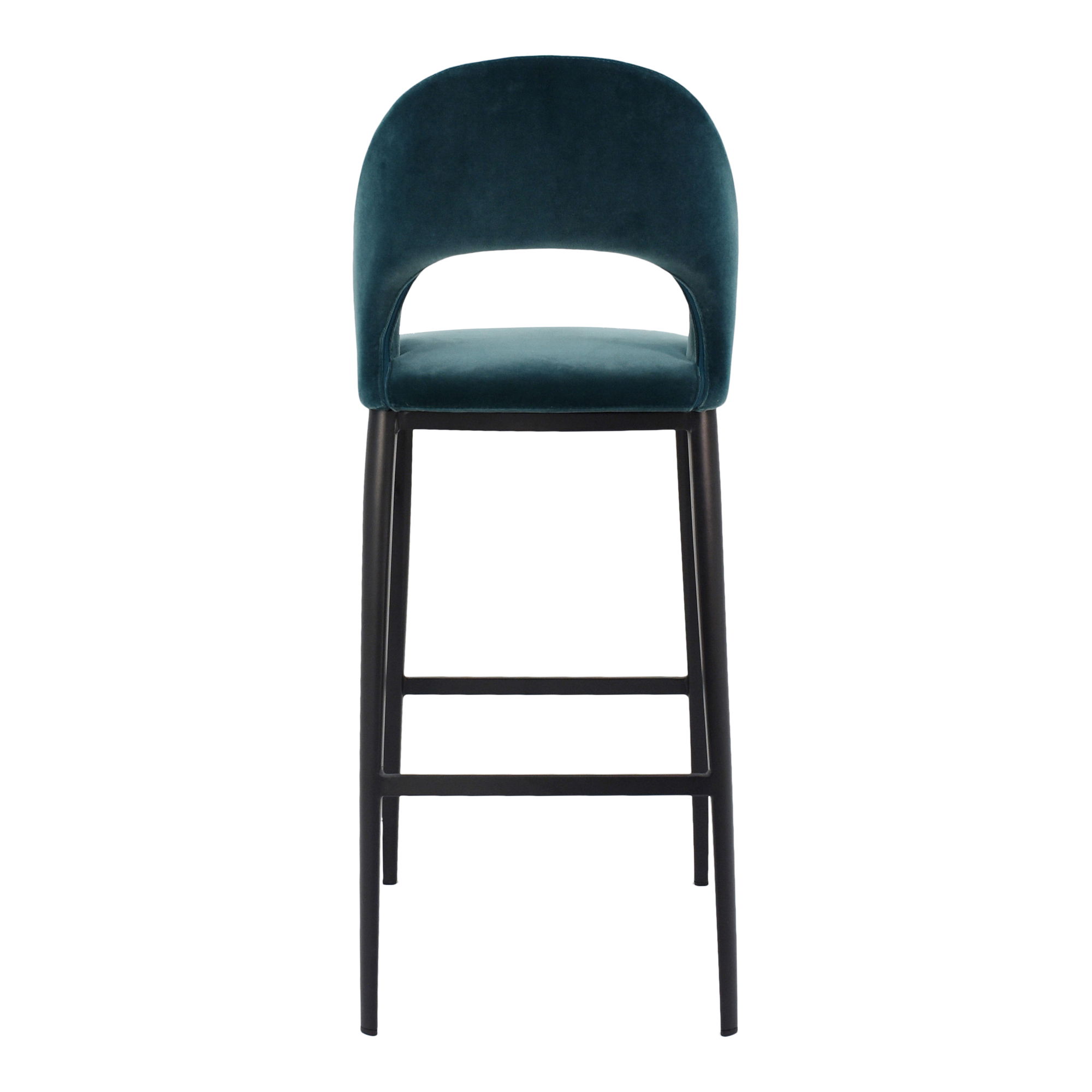 Roger Bar Stool Teal, Counter & Bar Stool by Moe's Home, 16.5" width x 42" height x 20" depth View 4