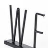 Welcome 24L x 1W Black Metal Sign, Decorative Object by Mercana, 24.33" length x 1.18" width x 5.31" height thumbnail 4