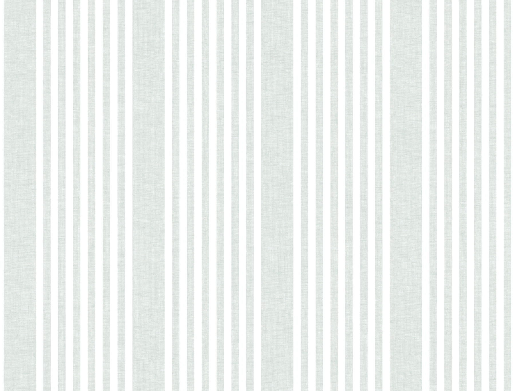 Green French Linen Stripe Wallpaper large image 