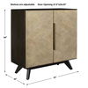 Reina Modern 2 Door Cabinet, Furniture by Uttermost, 31" width x 34" height x 15" depth thumbnail 3