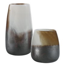 Online Designer Dining Room Desert Wind Glass Vases, S/2