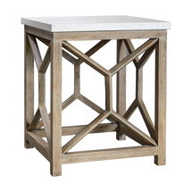 Online Designer Combined Living/Dining Catali Stone End Table