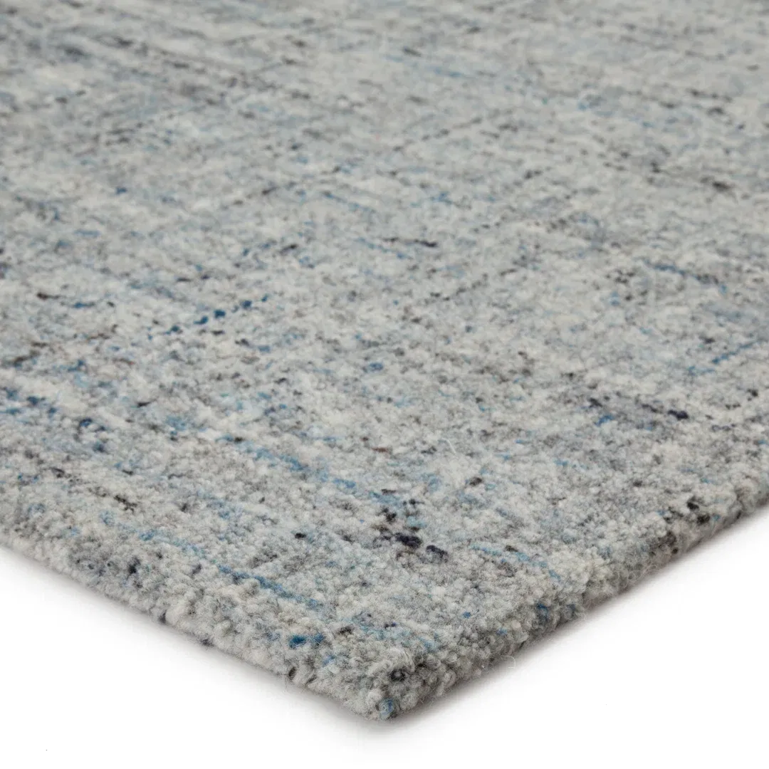 Jaipur Living Macklin Handmade Solid Light Blue/ Gray Area Rug 5'X8' large image 