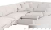 Clara Modular 1-Seat Armless Chair thumbnail 14