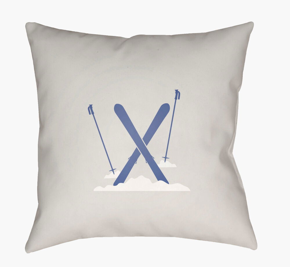 Ski Accent Pillow large image 