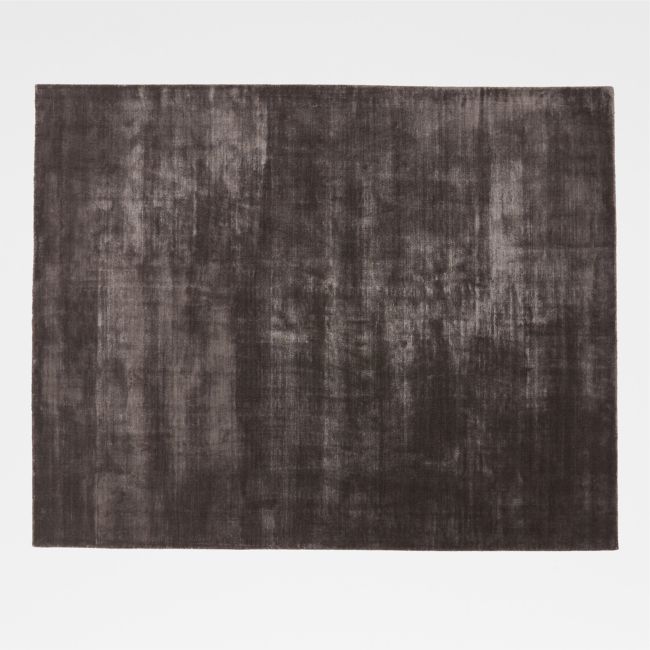 Online Designer Kitchen Kole Performance Nylon Charcoal Area Rug 9'X12'