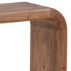 Wynne Console Table Brown, by Dovetail, 64.76" width x 30.5" height x 15.93" depth thumbnail 5
