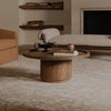 Cohen Coffee Table Brown, by Moe's Home, 38" width x 16" height x 38" depth thumbnail 6