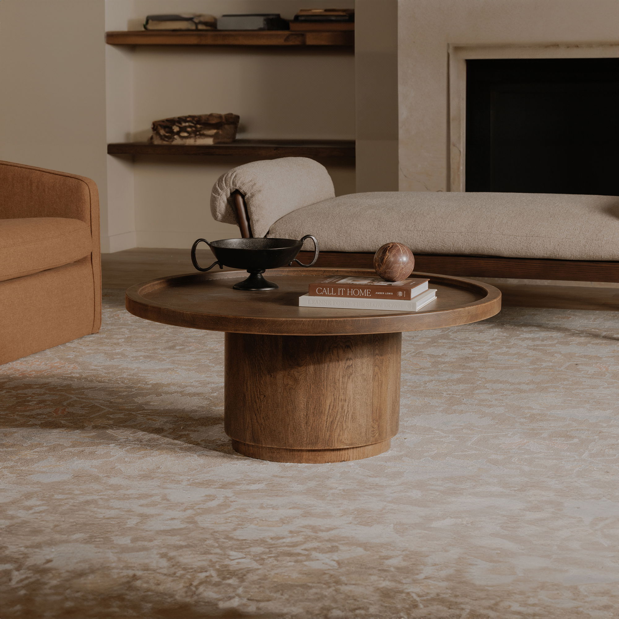 Cohen Coffee Table Brown large image 