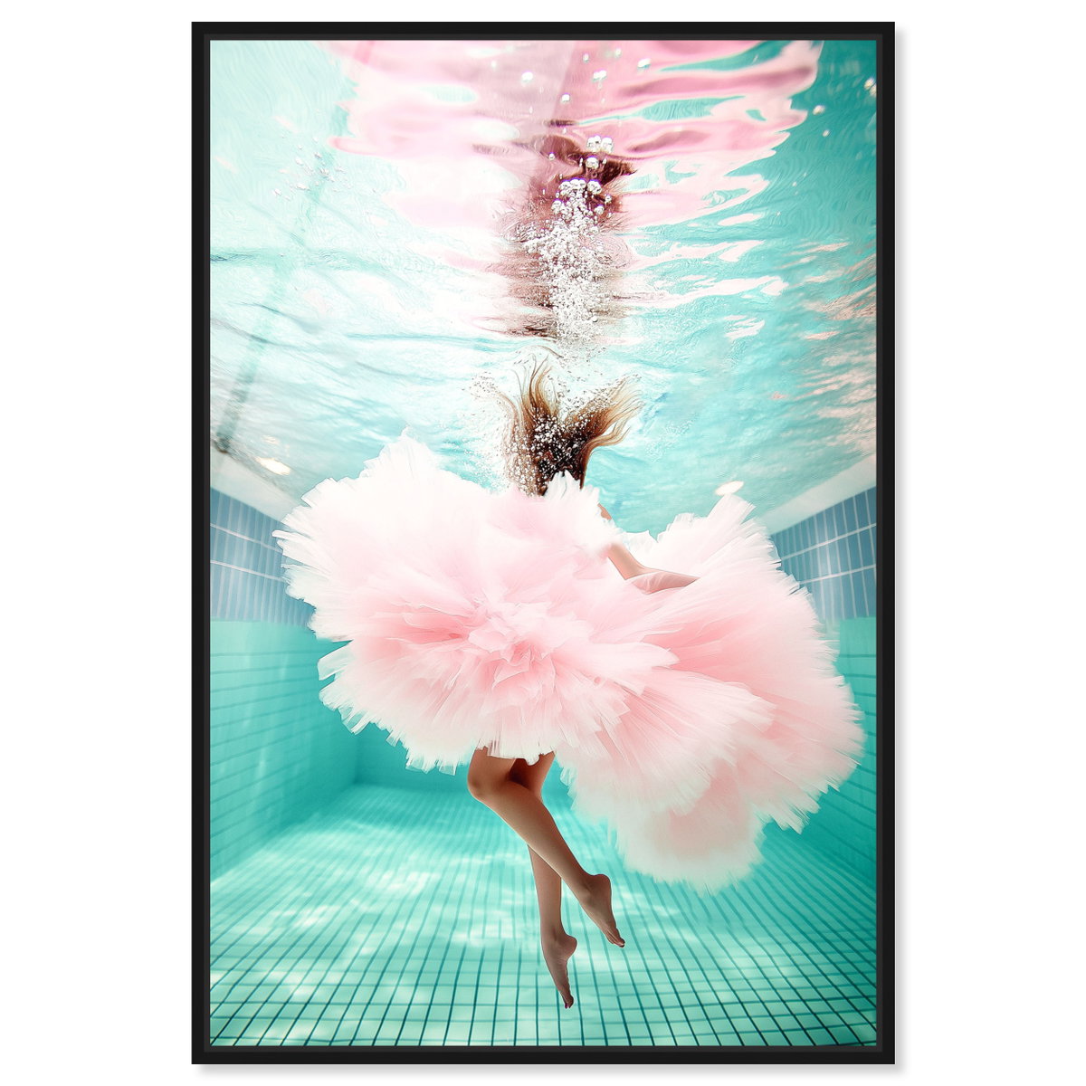 Aquatic Ballerina II (No Embellishment), Art by Oliver Gal,  20x30 View 1