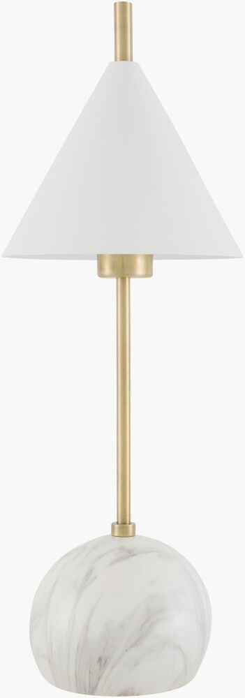 Tunja Accent Table Lamp, by Surya, 8" width x 22" height