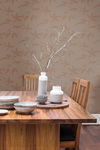 Persimmon Leaf Gold & Taupe Wallpaper thumbnail 1