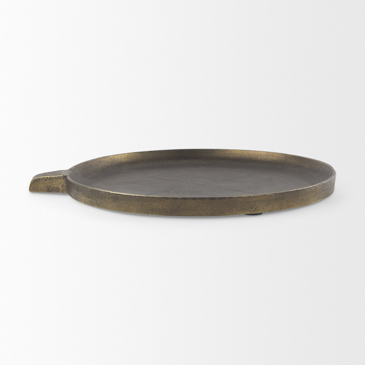 Marlowe Aluminium Tray - Large, Decorative Tray by Mercana, 17" length x 15" width x 1" height View 5