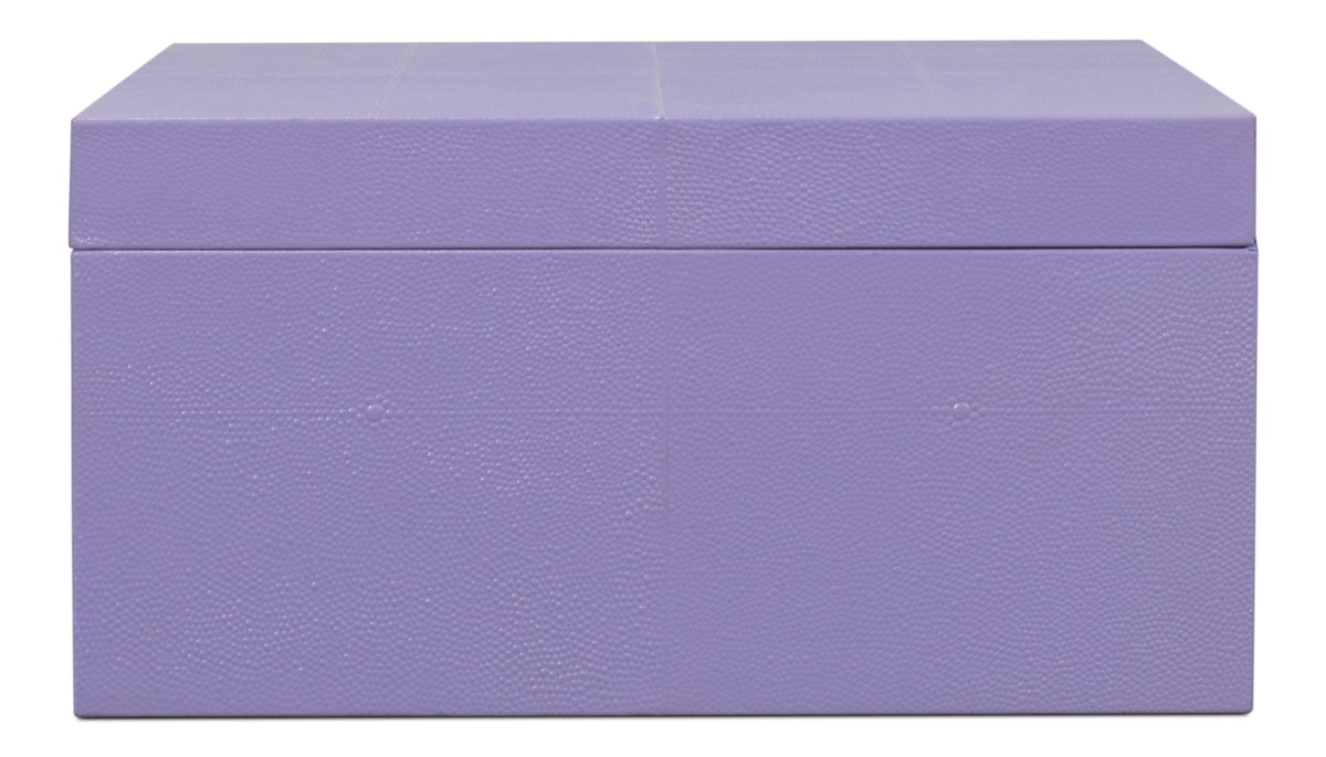 Cosmos Nesting Boxes S/3 Lilac, by Sarreid, 1'4" length x 2' width x 8" height View 4