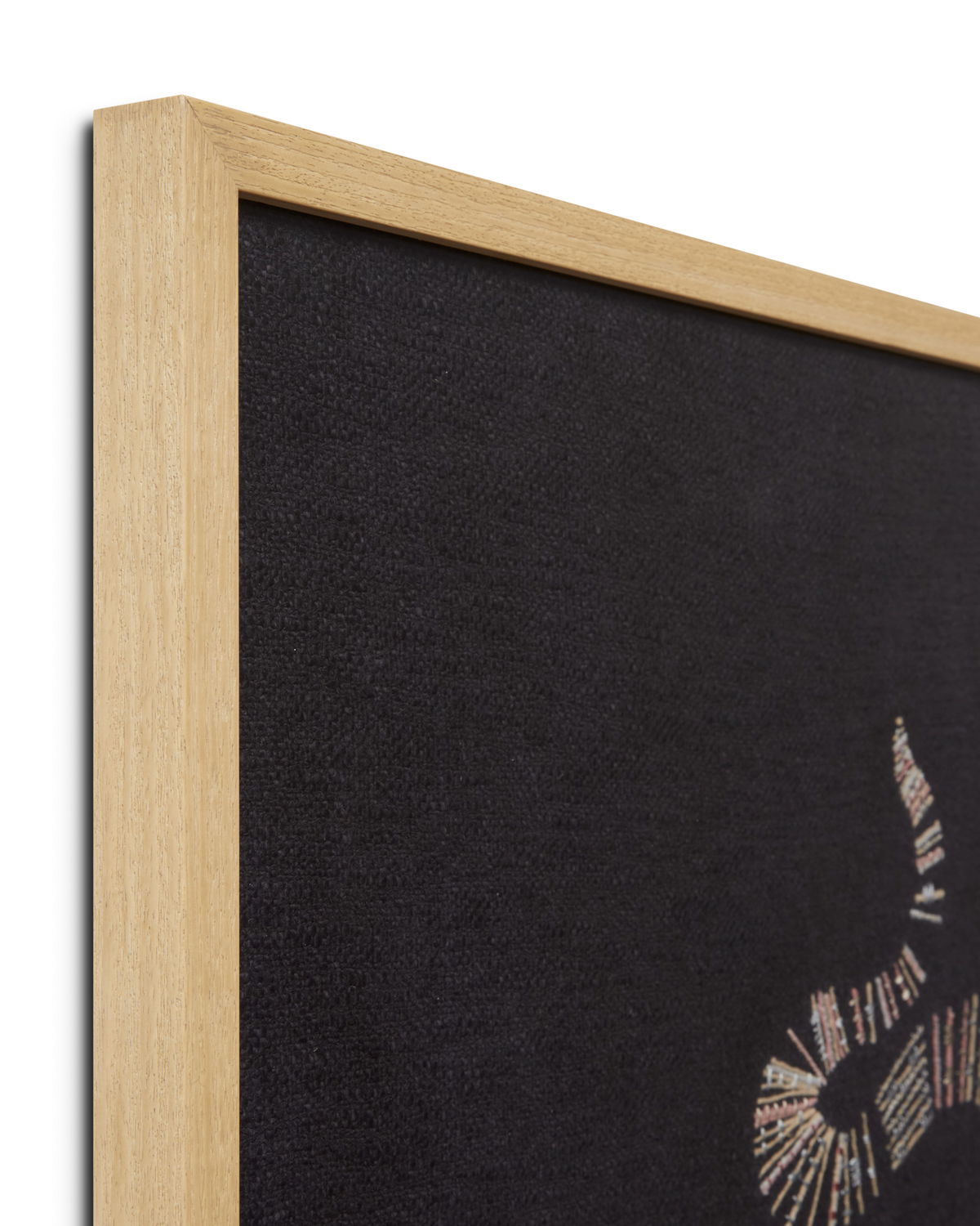 Loloi Snake Eyes Wall Art, Wall Hanging, 30" length x 30" width View 2