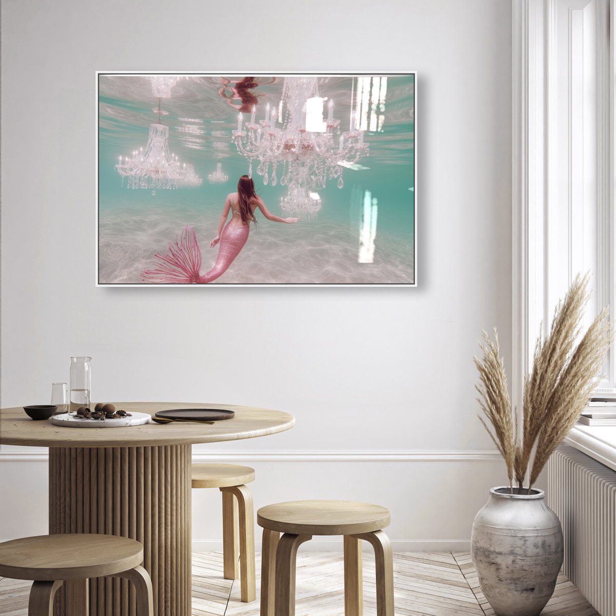 Lost City of Mermaids II (Resin), Art by Oliver Gal,  45x30 View 3