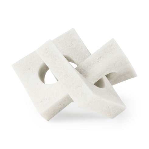 Linx  Small Granite Resin Sculpture Decorative Object