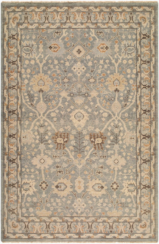Reign Handmade Rug, by Surya, 9' length x 6' width