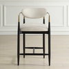 Moxie White Counter Stool, Counter & Bar Stool by Uttermost, 21.5" width x 36.5" height x 22.5" depth thumbnail 2