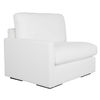 Refuge Arctic White Left Arm Facing Sofa, Furniture by Uttermost, 43.25" width x 30" height x 37.5" depth thumbnail 4