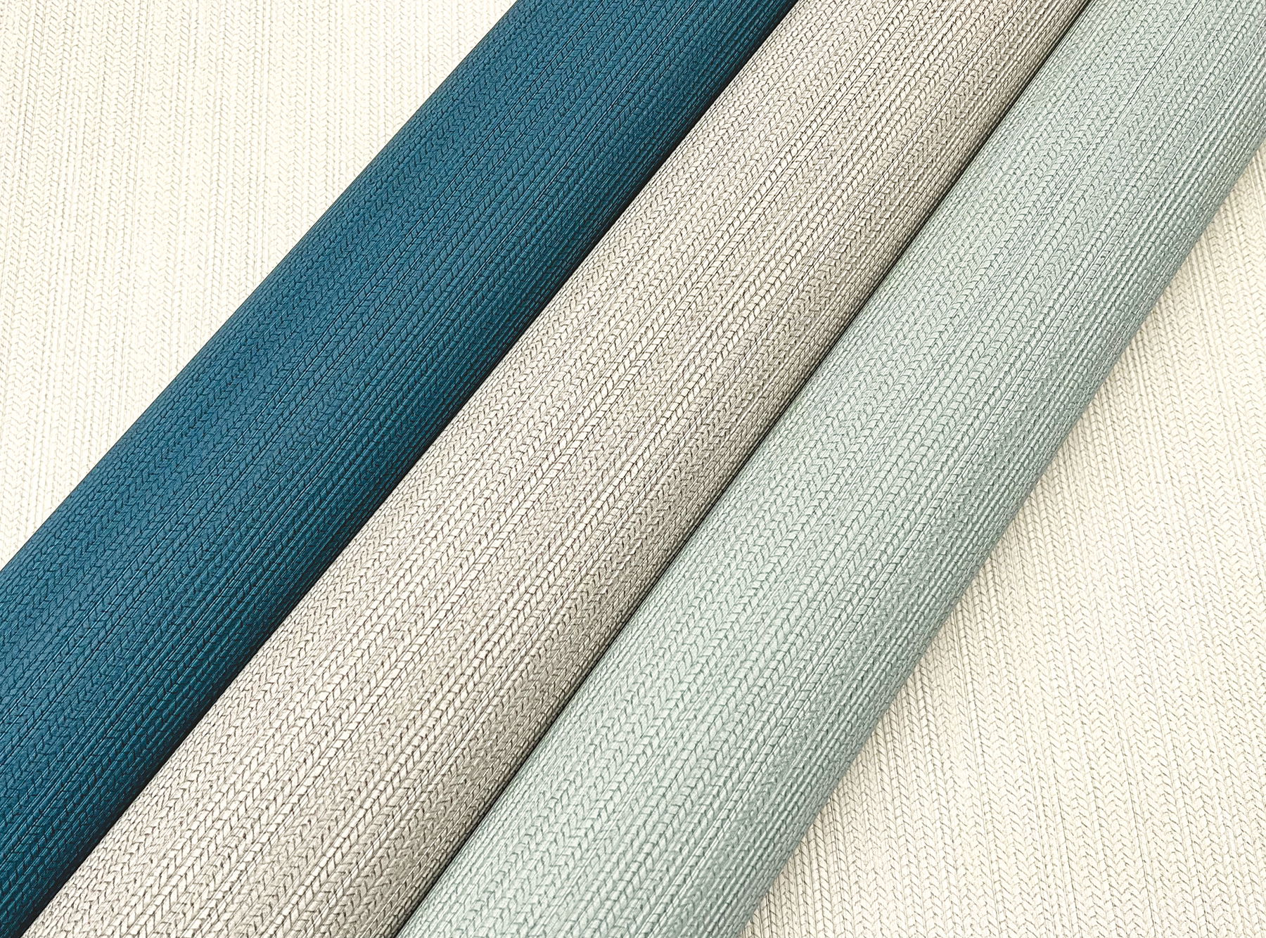 Dutch Braid Teal Wallpaper large image 
