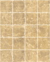 Metal Leaf Squares Gold Wallpaper, by York Wall, 24' length x 3' width x 0.02" depth thumbnail