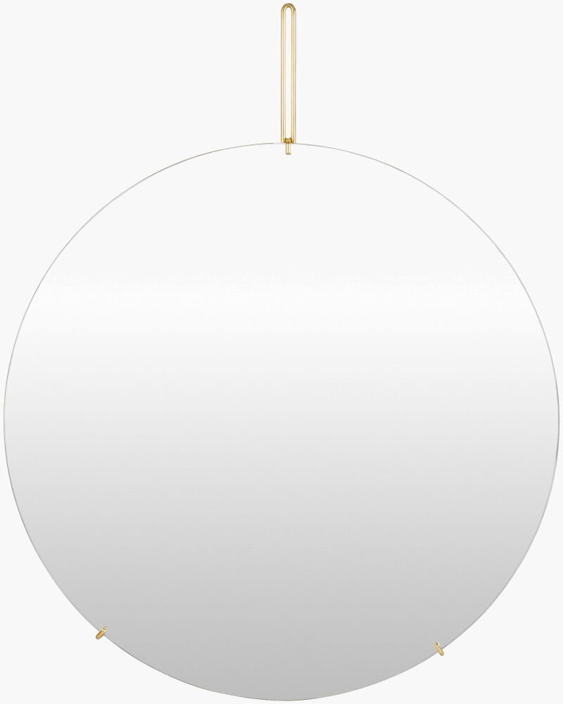 Lunar Accent Mirror, by Surya, 32" width x 39" height