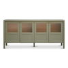 Hannah Sideboard Green, Cabinets & Sideboard by Moe's Home, 72.8" width x 34.4" height x 20.1" depth thumbnail 1