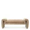 Tondo Upholstered Bench, Benche by Eichholtz USA, 56.69" width x 20.47" height x 17.32" depth thumbnail 4