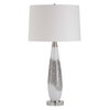 Quinn White & Silver Table Lamp, by Uttermost, 1'3" width x 2'4.75" height x 1'3" depth thumbnail 5
